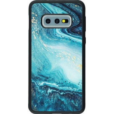 Hülle Samsung Galaxy S10e - Silikon schwarz Sea Foam Blue
