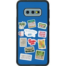 Samsung Galaxy S10e Case Hülle - Silikon schwarz Seals of the Dominican Republic DTMF