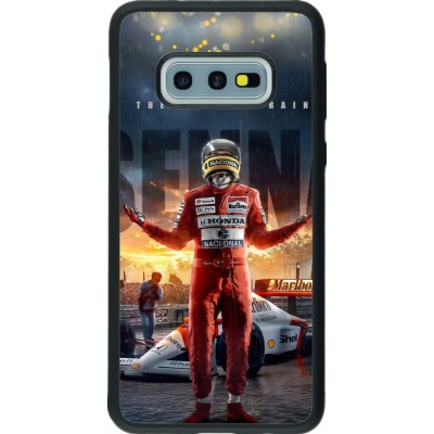 Samsung Galaxy S10e Case Hülle - Silikon schwarz Senna The King of Rain