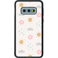 Samsung Galaxy S10e Case Hülle - Silikon schwarz Spring 23 weather