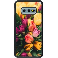 Samsung Galaxy S10e Case Hülle - Silikon schwarz Bouquet of tulips 2026