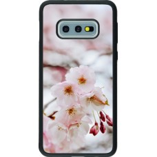 Samsung Galaxy S10e Case Hülle - Silikon schwarz Cherry tree 2026