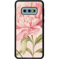 Samsung Galaxy S10e Case Hülle - Silikon schwarz Just Bloom 2026