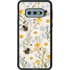 Samsung Galaxy S10e Case Hülle - Silikon schwarz Pattern bees 2026