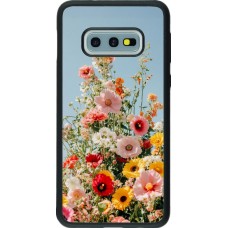 Samsung Galaxy S10e Case Hülle - Silikon schwarz Spring flowers 2026