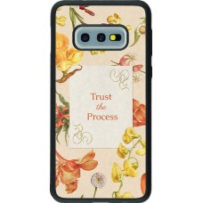 Samsung Galaxy S10e Case Hülle - Silikon schwarz Trust the process 2026