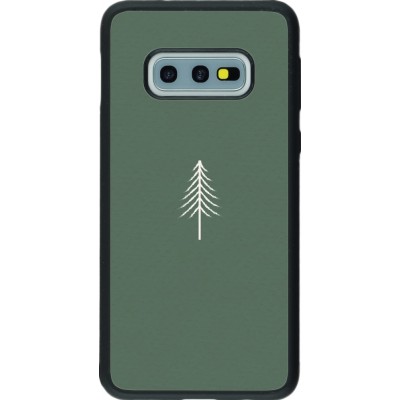 Samsung Galaxy S10e Case Hülle - Silikon schwarz Christmas 22 minimalist tree