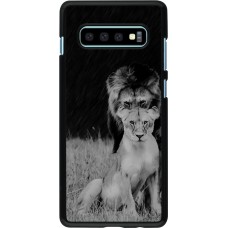 Coque Samsung Galaxy S10+ - Angry lions