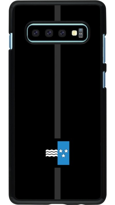 Samsung Galaxy S10+ Case Hülle - Kanton AG schwarz