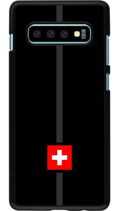 Coque Samsung Galaxy S10+ - Canton CH noir