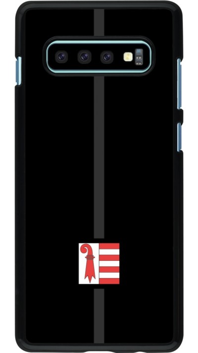 Coque Samsung Galaxy S10+ - Canton JU noir