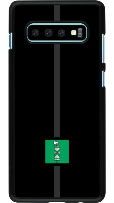 Coque Samsung Galaxy S10+ - Canton SG noir
