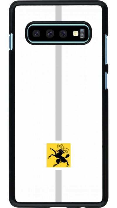 Coque Samsung Galaxy S10+ - Canton SH blanc