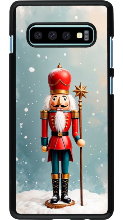 Coque Samsung Galaxy S10+ - Christmas 25 Nutcracker Snow