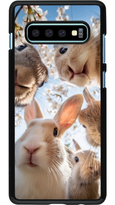 Samsung Galaxy S10+ Case Hülle - Easter 2026 Rabbits