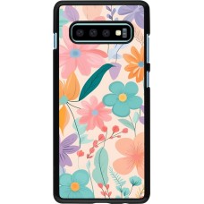 Samsung Galaxy S10+ Case Hülle - Easter 2024 spring flowers