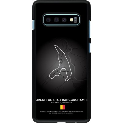 Samsung Galaxy S10+ Case Hülle - F1 Track 2025 Belgium