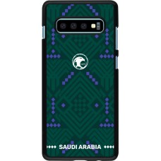 Samsung Galaxy S10+ Case Hülle - Saudi Arabien 2026 personalisierbares Fussballtrikot