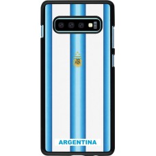 Samsung Galaxy S10+ Case Hülle - Argentinien 2026 personalisierbares Fussballtrikot