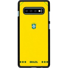 Samsung Galaxy S10+ Case Hülle - Brasilien 2026 personalisierbares Fussballtrikot
