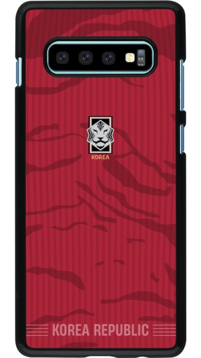 Samsung Galaxy S10+ Case Hülle - Südkorea 2026 personalisierbares Fussballtrikot