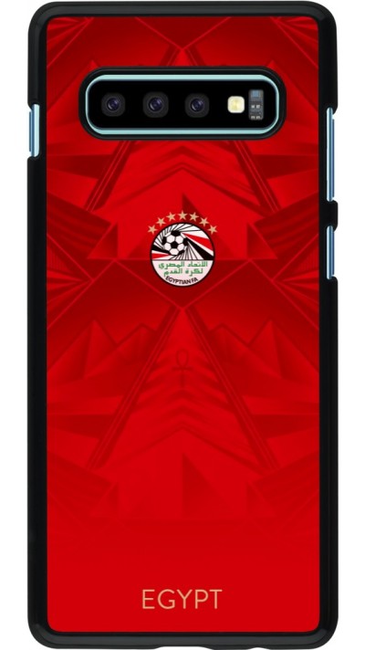Samsung Galaxy S10+ Case Hülle - Ägypten 2026 personalisierbares Fussballtrikot