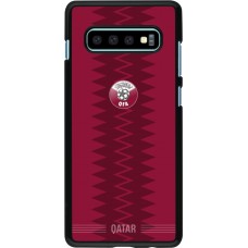 Samsung Galaxy S10+ Case Hülle - Qatar 2026 personalisierbares Fussballtrikot