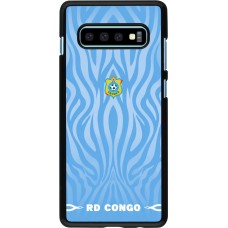 Samsung Galaxy S10+ Case Hülle - Demokratische Republik Kongo 2026 personalisierbares Fussballtrikot