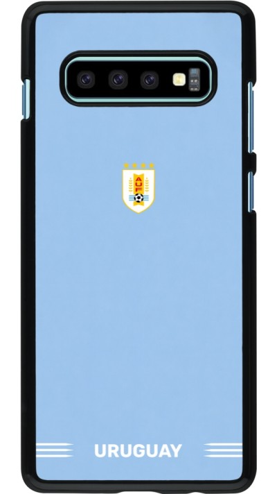 Samsung Galaxy S10+ Case Hülle - Uruguay 2026 personalisierbares Fussballtrikot