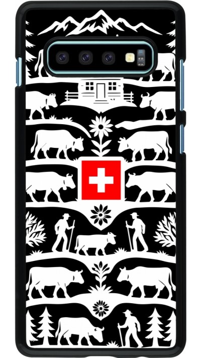 Samsung Galaxy S10+ Case Hülle - Poya Schweiz 3 schwarz