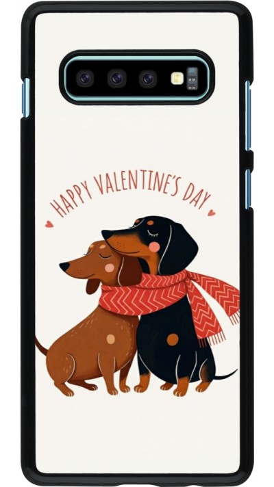 Samsung Galaxy S10+ Case Hülle - Saint Valentines Day 26 Happy Valentine