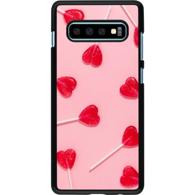 Samsung Galaxy S10+ Case Hülle - Saint Valentines Day 26 Lollipop