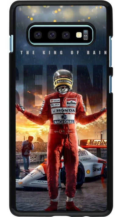 Samsung Galaxy S10+ Case Hülle - Senna The King of Rain