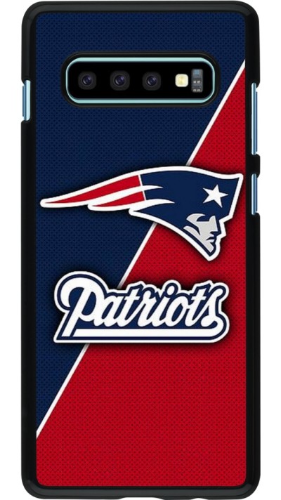 Samsung Galaxy S10+ Case Hülle - Super Bowl 26 Patriots 1
