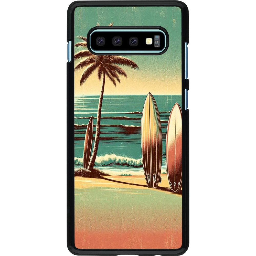 Samsung Galaxy S10+ Case Hülle - Surf Paradise