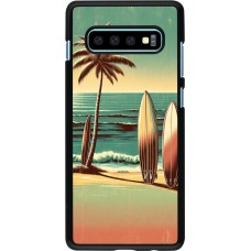 Samsung Galaxy S10+ Case Hülle - Surf Paradise