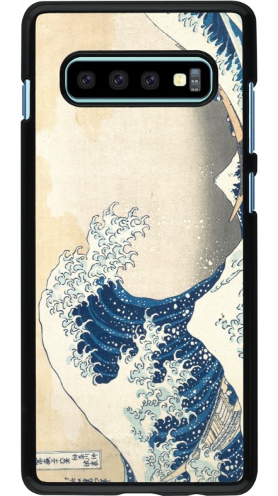 Samsung Galaxy S10+ Case Hülle - Kunstbild - Die große Welle vor Kanagawa - Hokusai