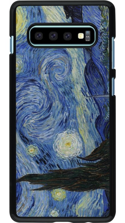 Samsung Galaxy S10+ Case Hülle - Kunstbild - Sternennacht - Van Gogh
