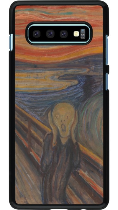 Samsung Galaxy S10+ Case Hülle - Kunstbild - Der Schrei - Edvard Munch