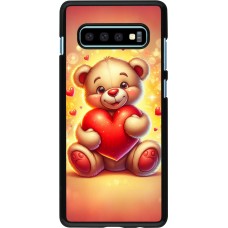 Samsung Galaxy S10+ Case Hülle - Valentin 2024 Teddy Liebe