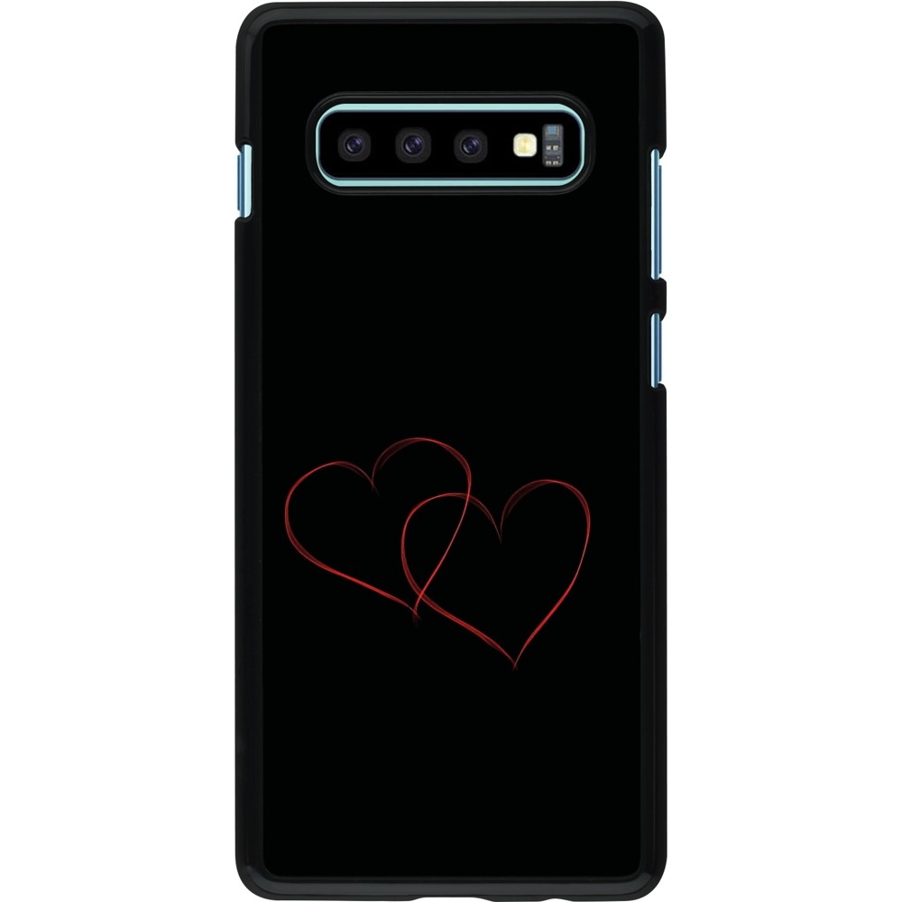 Samsung Galaxy S10+ Case Hülle - Valentine 2023 attached heart