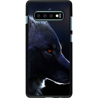 Hülle Samsung Galaxy S10+ - Wolf Shape