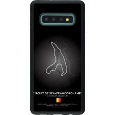 Samsung Galaxy S10+ Case Hülle - Silikon schwarz F1 Track 2025 Belgium