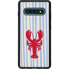 Samsung Galaxy S10+ Case Hülle - Silikon schwarz Red lobster 2026