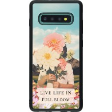 Samsung Galaxy S10+ Case Hülle - Silikon schwarz Live life in full moon 2026
