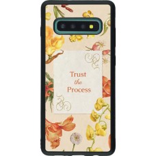 Samsung Galaxy S10+ Case Hülle - Silikon schwarz Trust the process 2026