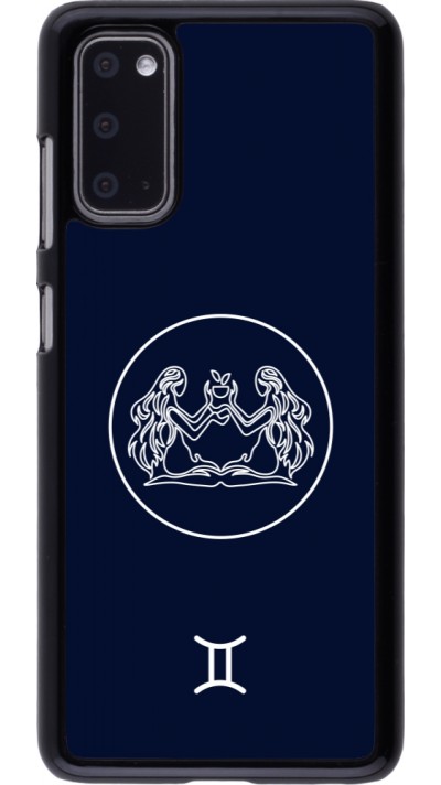 Samsung Galaxy S20 Case Hülle - Astrologie Zwillinge