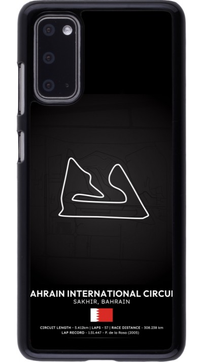 Samsung Galaxy S20 Case Hülle - F1 Track 2025 Bahrain