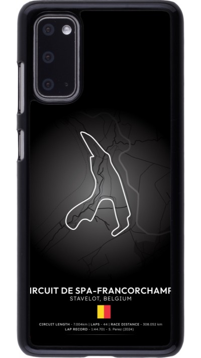 Samsung Galaxy S20 Case Hülle - F1 Track 2025 Belgium