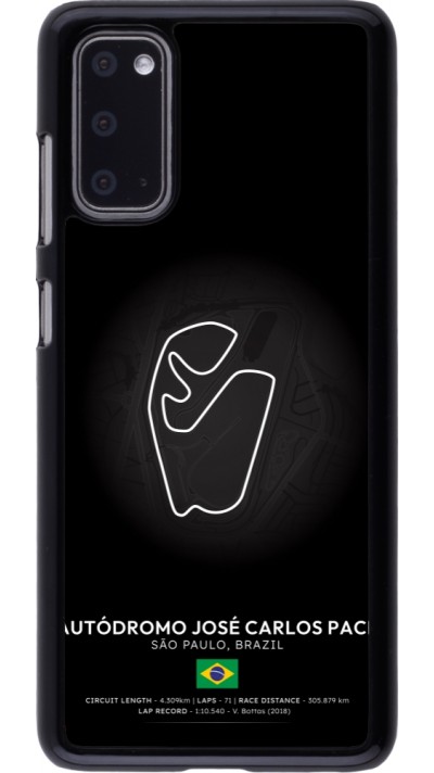 Samsung Galaxy S20 Case Hülle - F1 Track 2025 Brazil